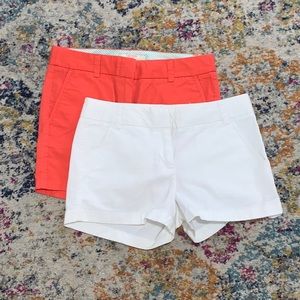 3” Classic (White) & 4” Broken In (Peachy) Chinos